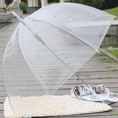 Fashion Clear Bubble Dome Umbrella Transparent Windproof