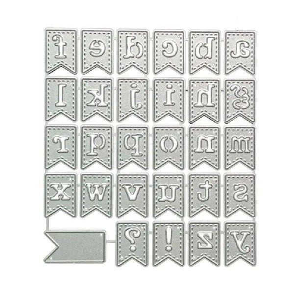 Alphabet Banner Pull Flag Template Carbon Steel Cutting