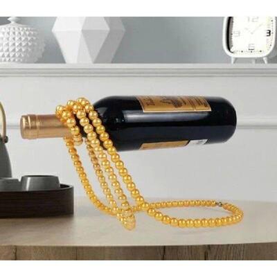 Contemporary Floating Wine Shelf Display Stand Rack for