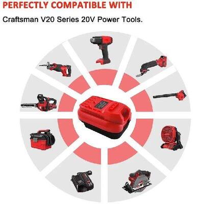 For Makita/Dewalt/Milwaukee Li-ion Battery to for Craftsman