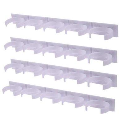 Cabinet Door Hooks Portable Adhesive Gripper Clips