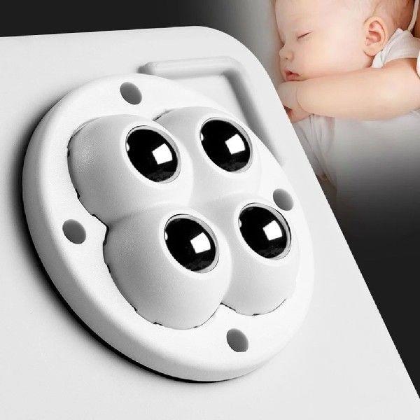 Self Adhesive 4pcs Swivel Caster Wheels 360 Degree Free