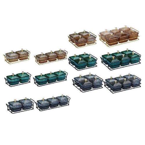 Divided Serving Platter Appetizer Serving Tray Seasoning
