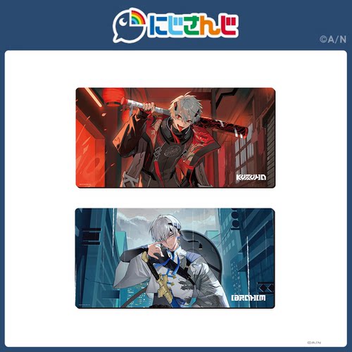 【现货】NIJISANJI Battle Mode Type:Kuzuha＆Ibrahim桌垫 - 封面