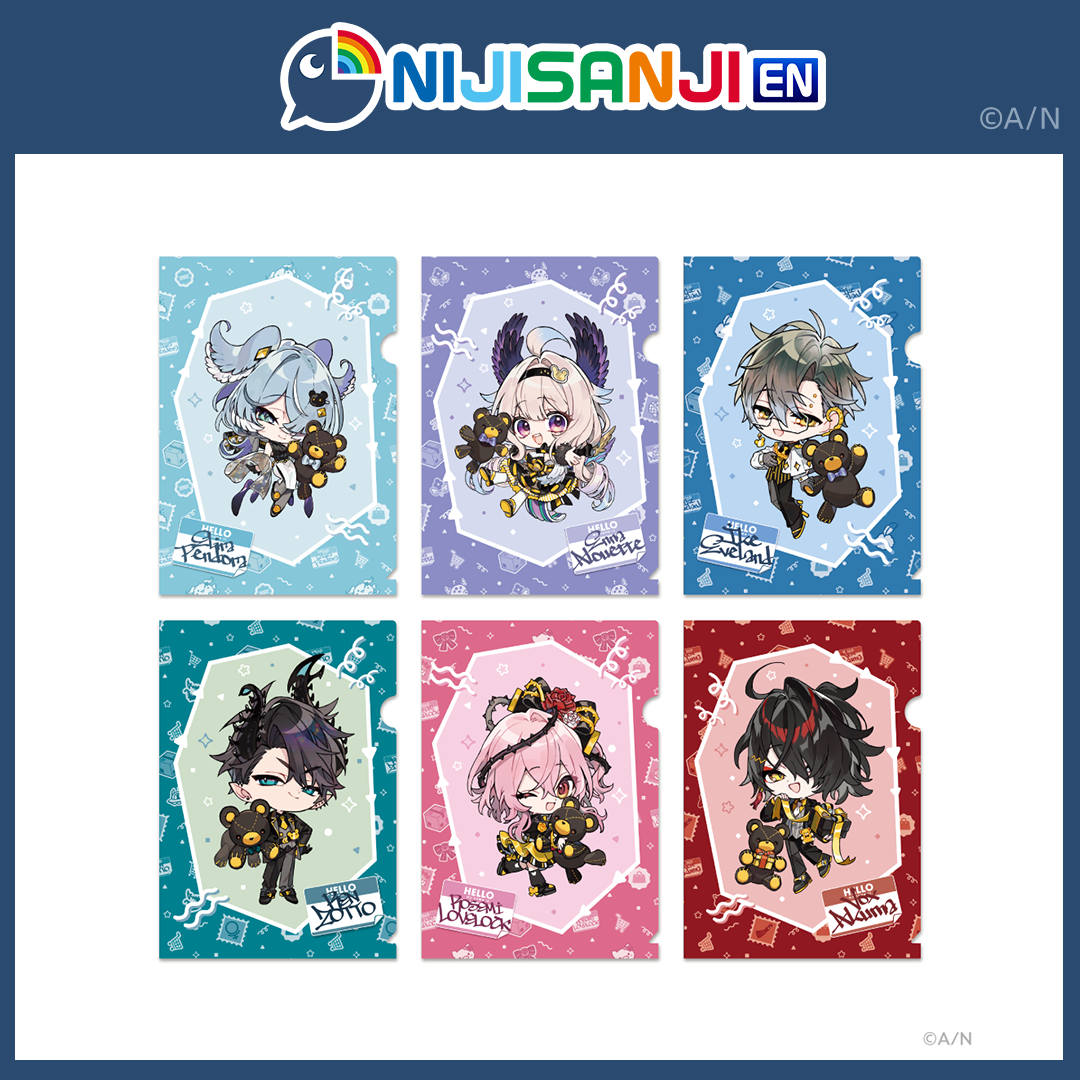 【现货】【NIJISANJI EN BLACKFRIDAY 2024】迷你文件夹