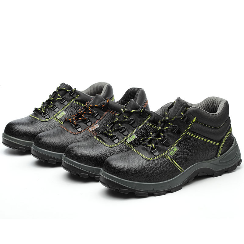 巴盾劳保鞋四季工厂车间工地工作鞋防砸钢包头钢板防护安全优惠