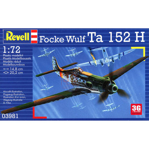 3G模型 Revell/利华 03981 Focke WulfN Ta 152 H 1/72