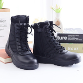 透气超轻战术靴训练男女靴 马丁靴儿童特种兵作战靴男夏季 秋季 新款