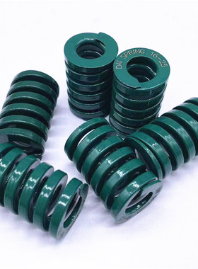 日本大同弹簧GRE绿色 矩形压缩弹簧外径40 50 60 70重荷重包邮