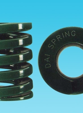 绿色日本大同合金钢弹簧GRE重负荷27 30 35DAIspring模具矩形弹簧