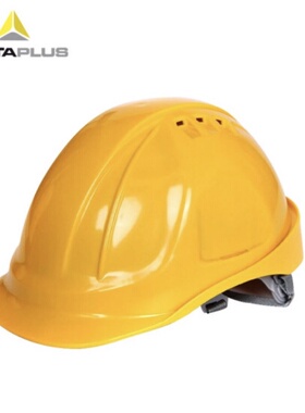 代尔塔M型abs安全帽102106防砸防撞有透气舒适Y型下颚带防护头盔