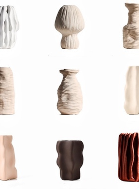 工艺品摆件陶瓷素烧软装搭配北欧