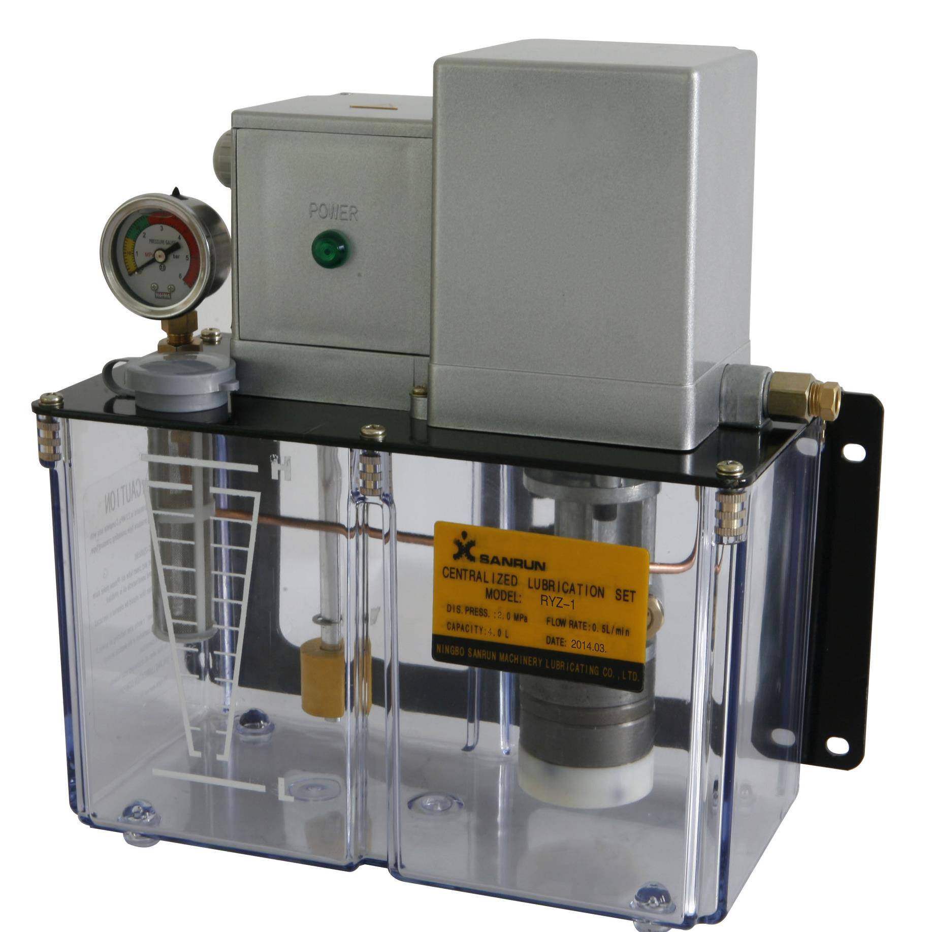 RYZ-1P电动稀油润滑齿轮泵.润滑油泵机械润滑设备.三浪润滑泵现货