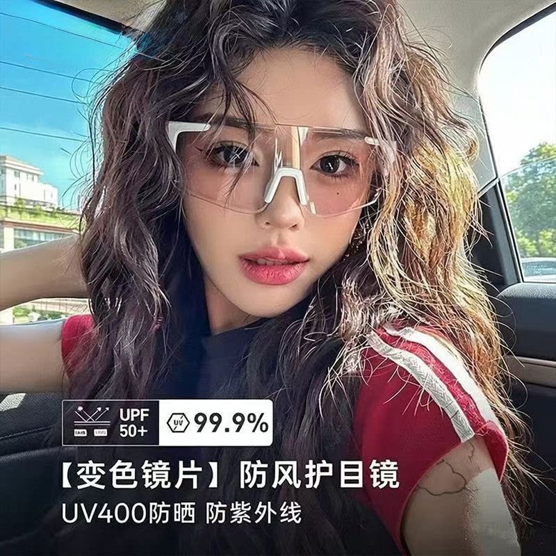 复古飞行员墨镜男女款蛤蟆镜大脸开车驾驶防紫外线个性半框太阳镜