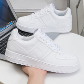 空军真皮一号小白鞋 SENMA 2025新款 运动休闲低帮板鞋 森马男鞋 冬季