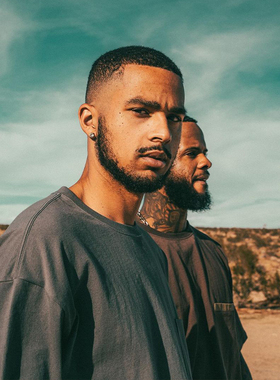 DPLS洛杉矶潮牌夏季纯棉 宽松流行口袋字母圆领短袖 趣味男女同款