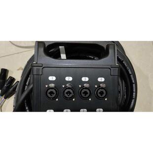 6.35流动演出音频8路口信号线缆接线舞台盒8通道两用座6.5卡农头