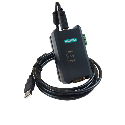 艾莫迅 USB转RS232/485/422串口线9针公头隔离型模块通讯线转换器