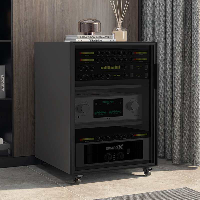 影音柜功放机柜影院功放机架专业三四五层航空立柜移动音响机柜子