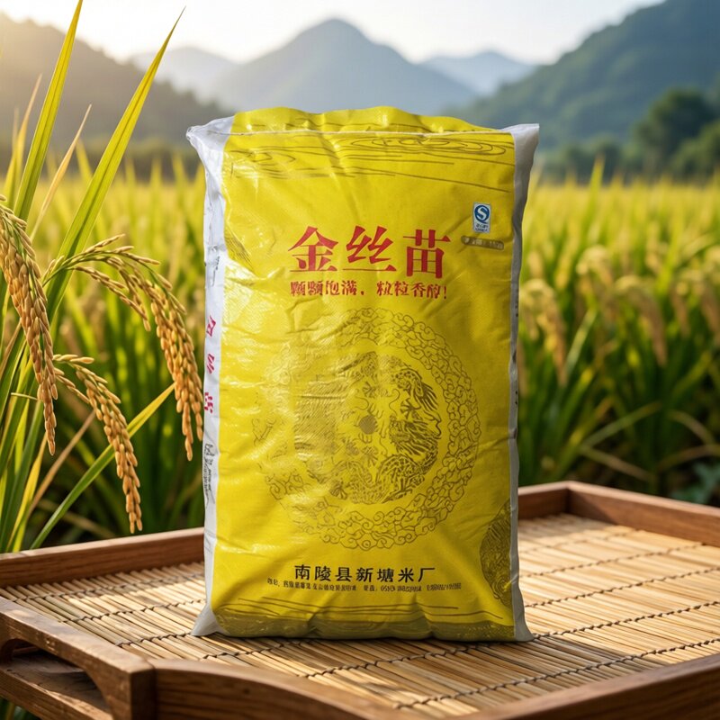 金丝苗米优质精选杂交晚籼米长粒香软不粘不糯炒饭煲仔饭安徽新米