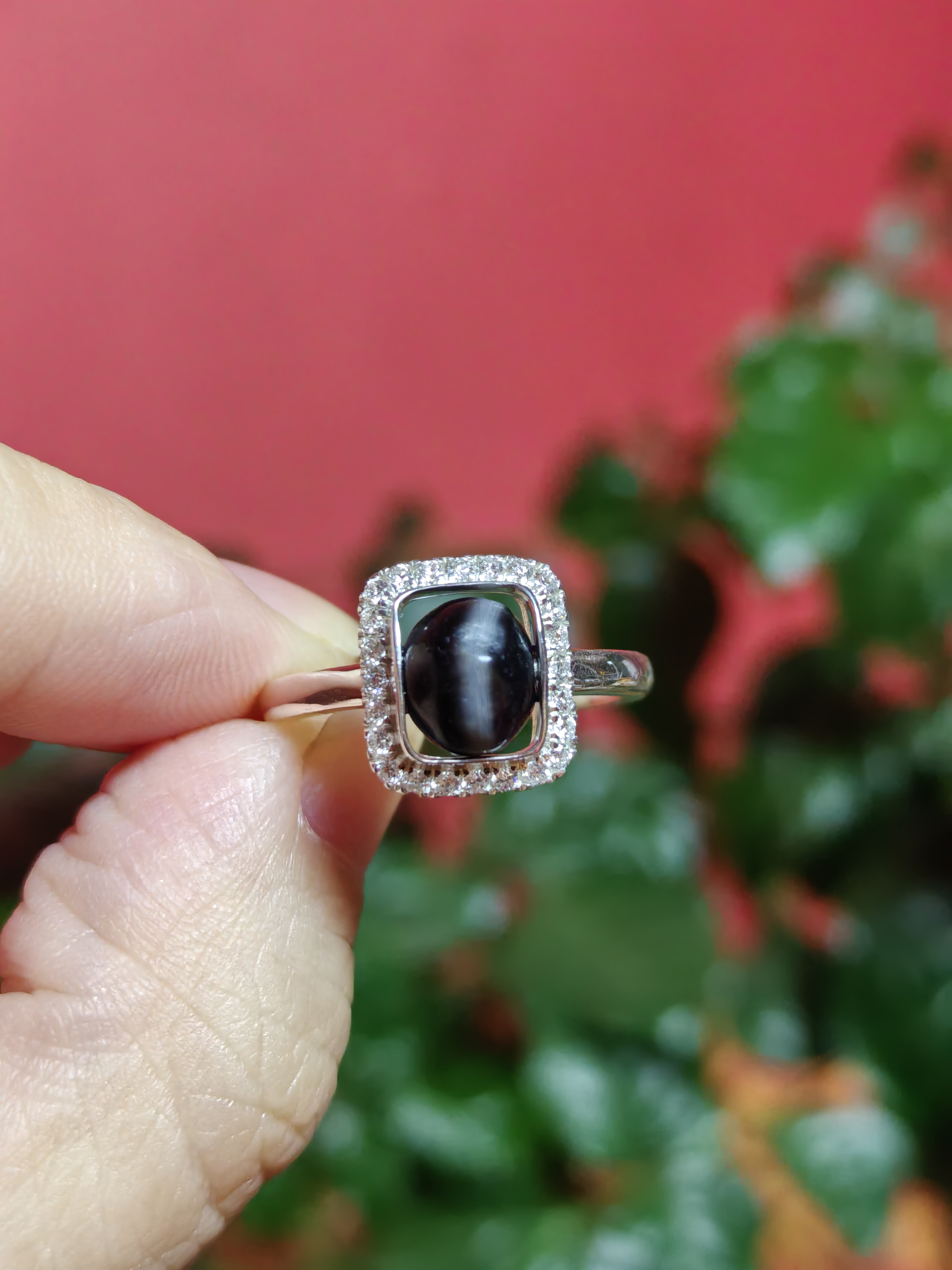 千年药师珠戒指925银可调节圈口天珠旁系戒指藏风精致漂亮