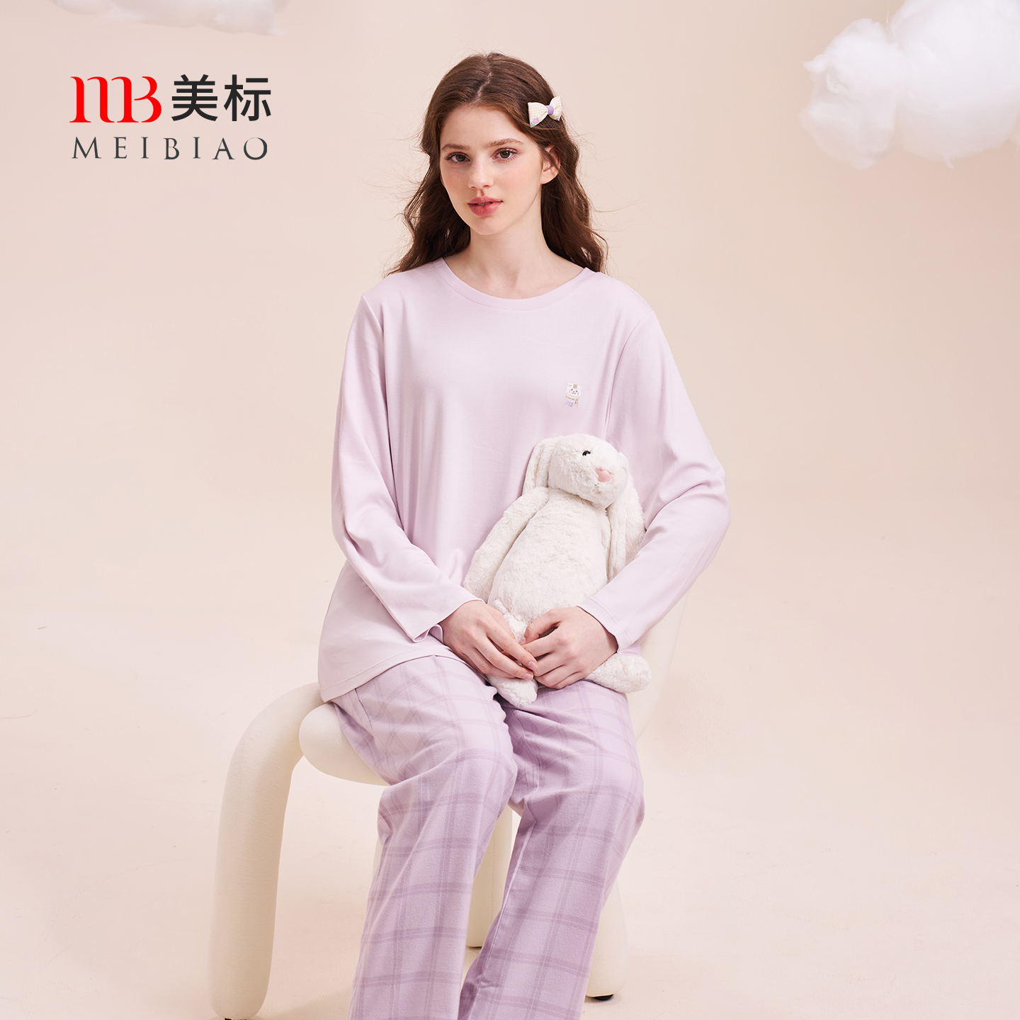 美标纯棉卡通长袖套装