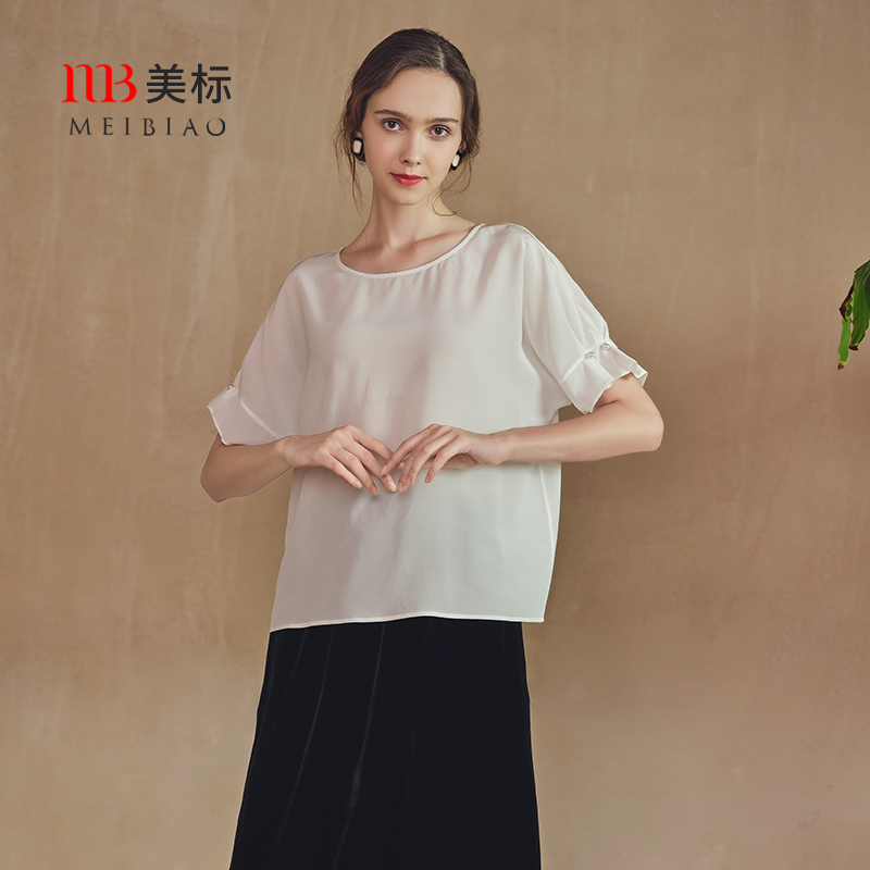 美标新款春夏100%桑蚕