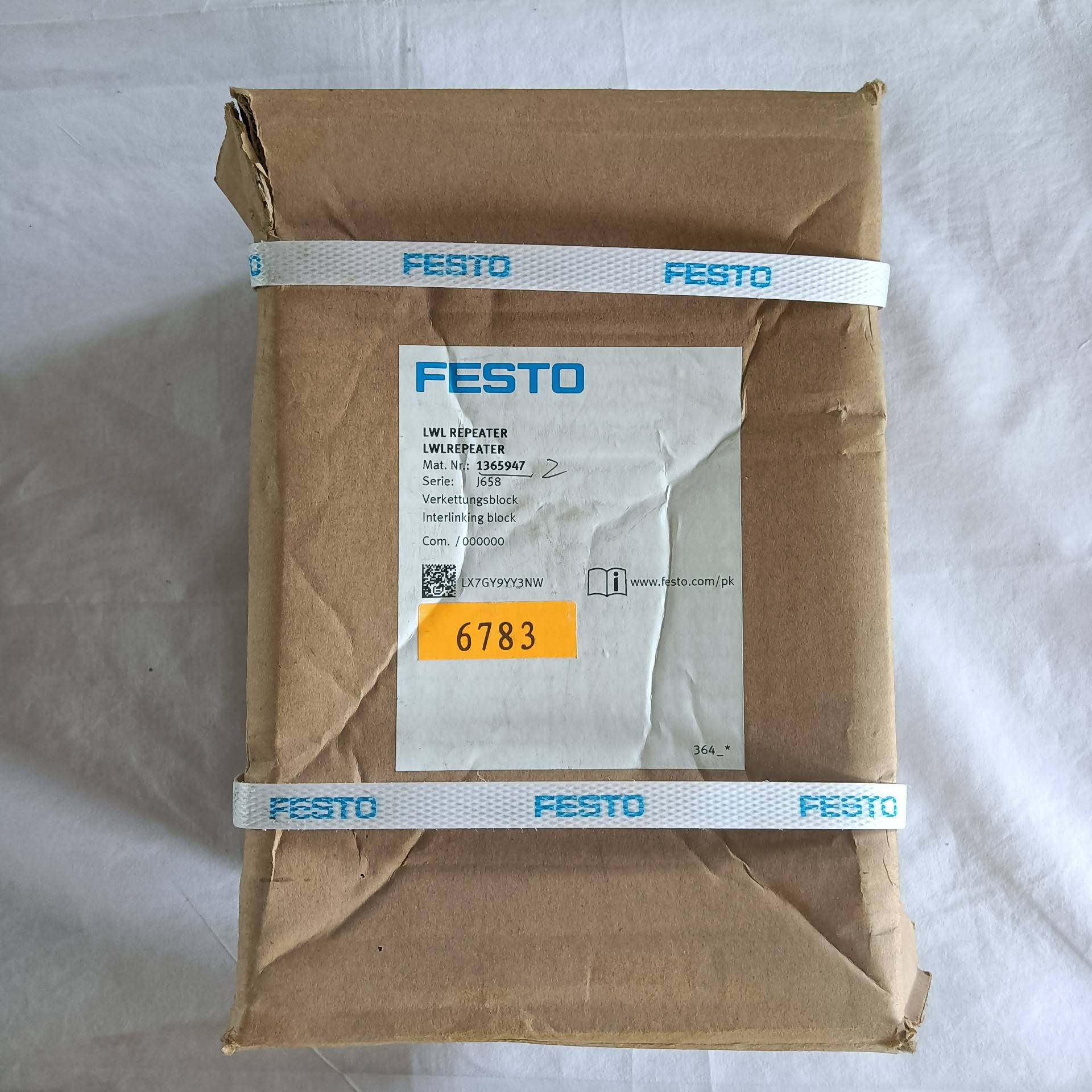 [议价]全新费斯托LWL REPEATER阀岛，型号136