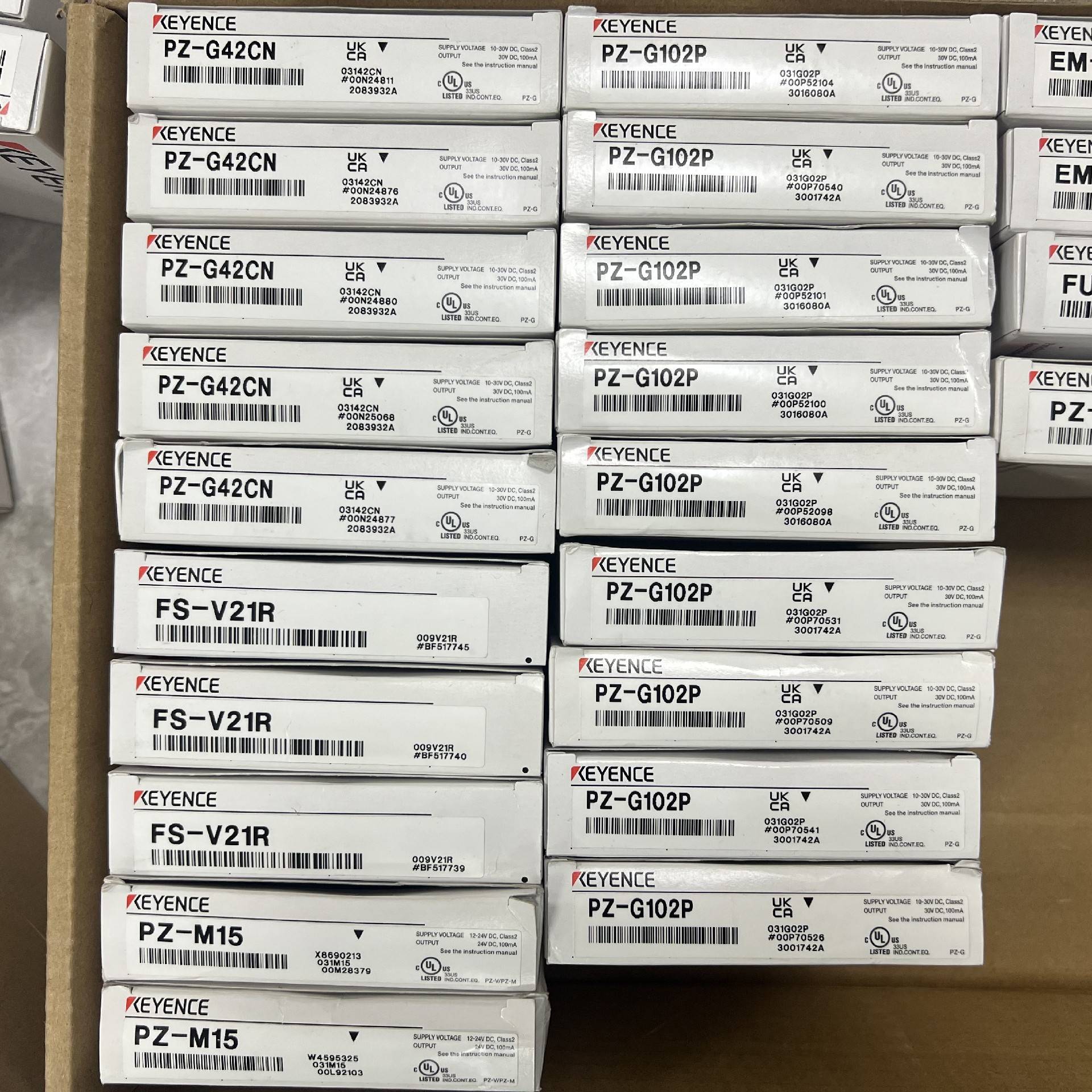 [议价]基恩士KEYENCE传感器，型号齐全，PZ-G42CN