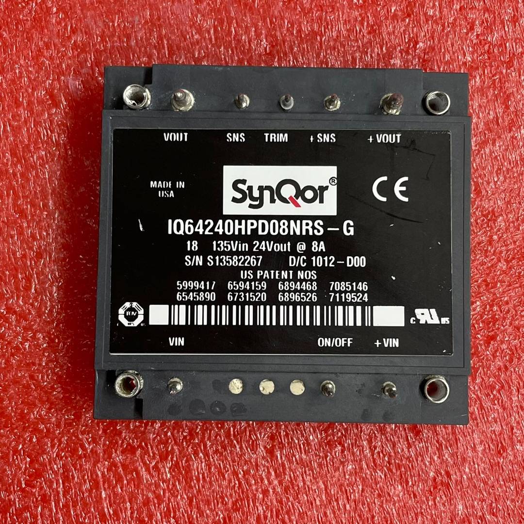 [议价]IQ64240HPD08NRS美国电源模块SYNQOR，输入