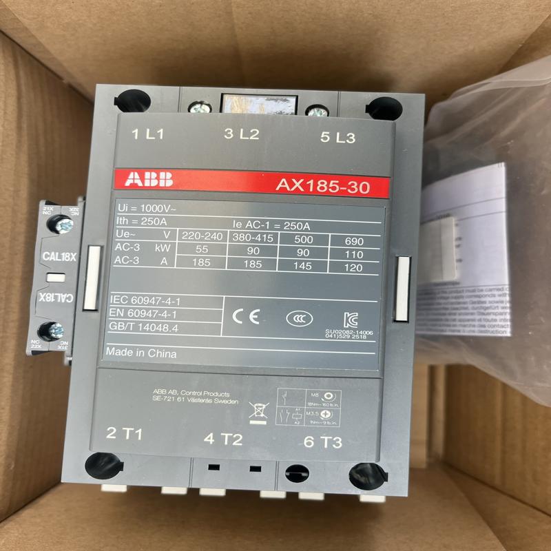 [议价]ABB交流接触器AX185-30-11-80，标配安