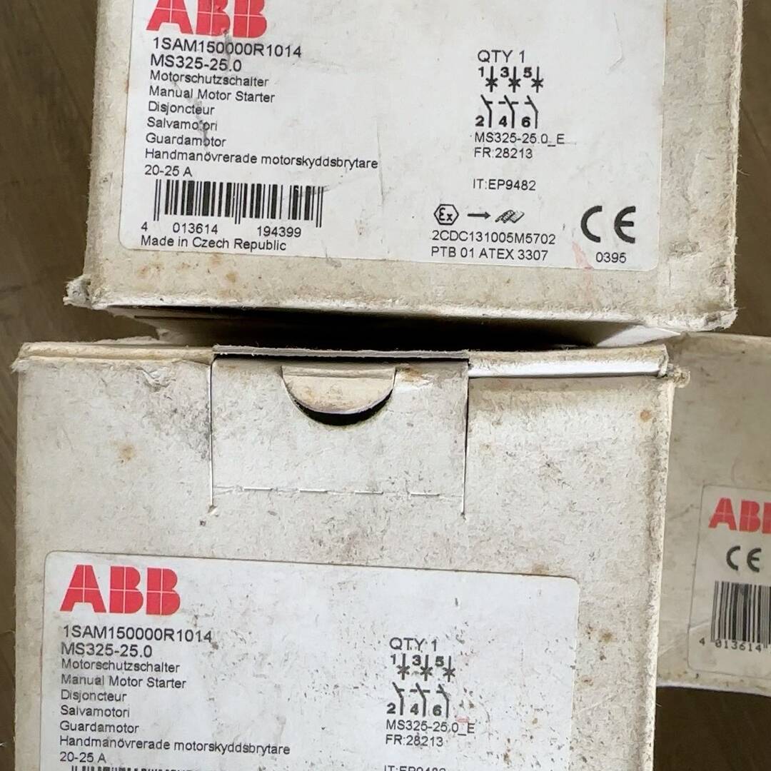 [议价]ABB电动机保护断路器MS325系，ABB电动机
