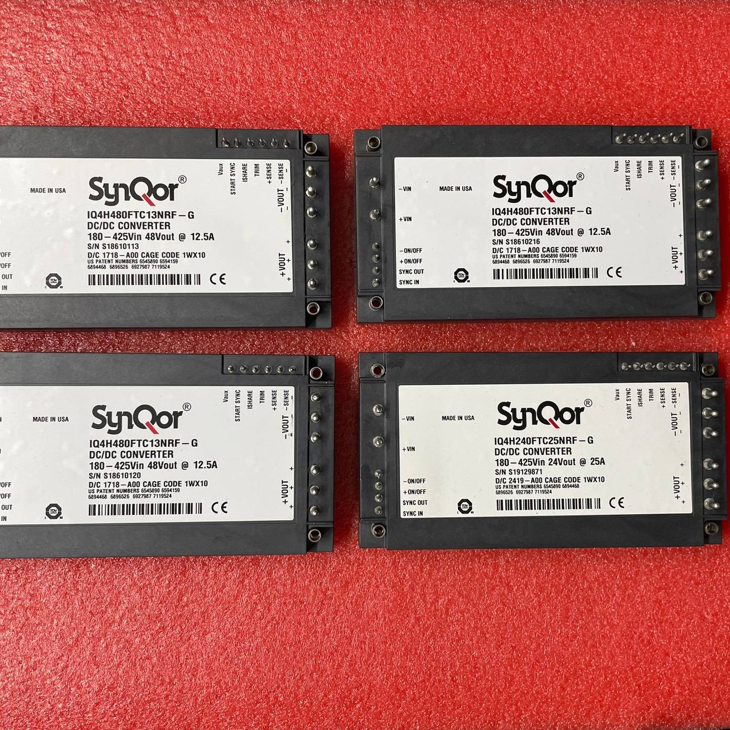 [议价]IQ4H480FTC13NRF-G美国电源模块SYNQOR