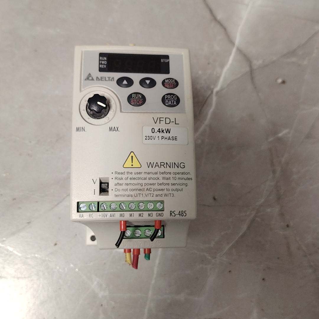 [议价]台达变频器VFD004L21A，0.4KW功率，230V单相