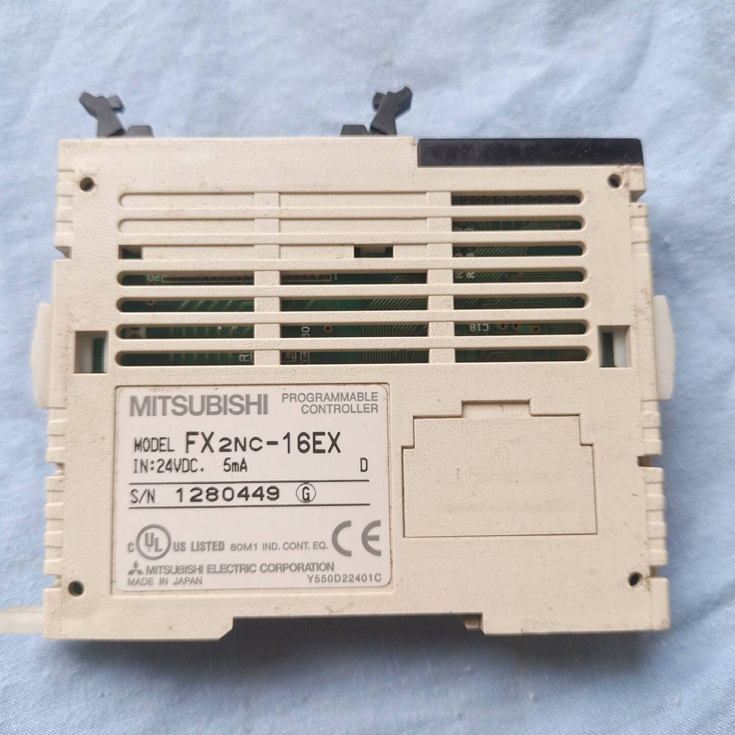 [议价]三菱fx2nc-16EX模块 货 物，成色如图售不