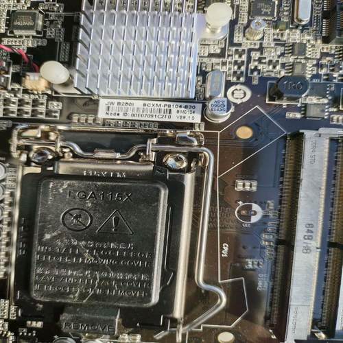 [议价]JW B250I主板DDR4双内存主板，功能完好，全