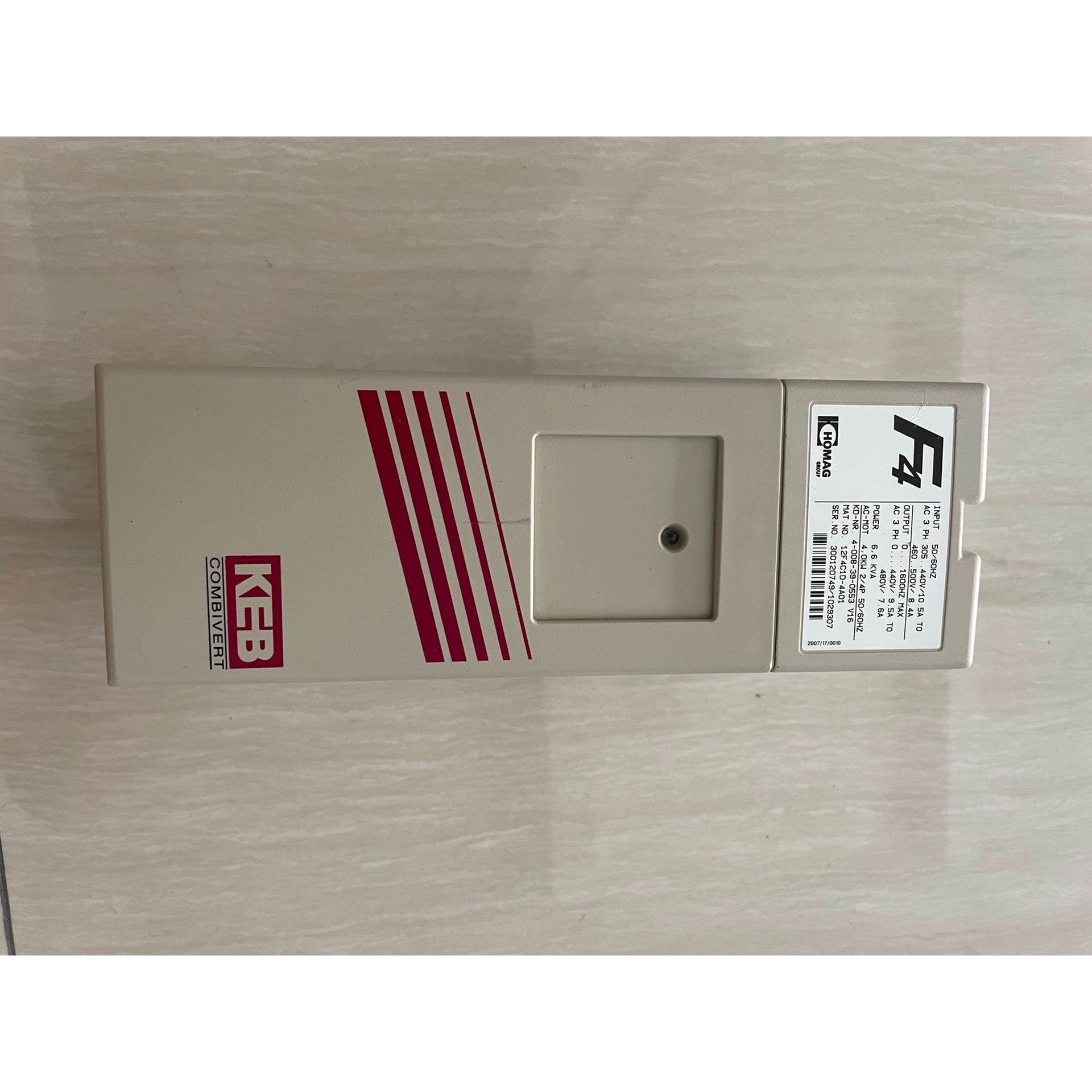 【议价】科比f4变频器4kw，12f4c1d-4a01变频器一个，图