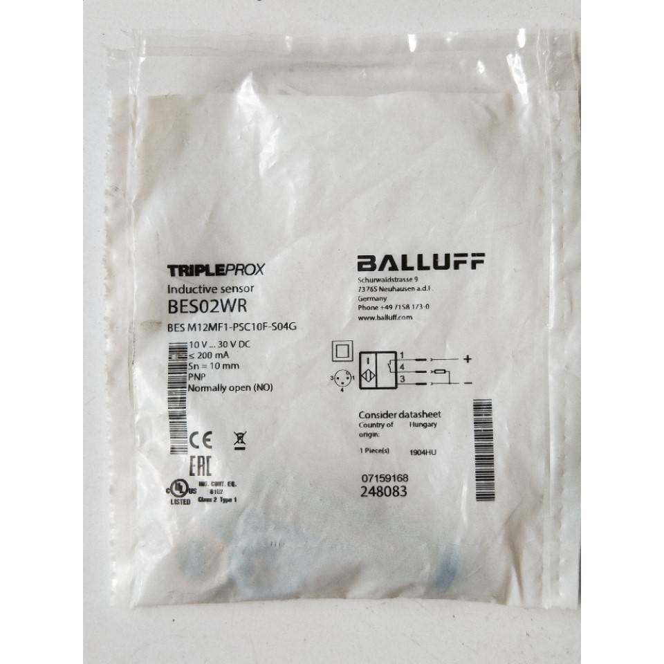 [议价]全新正品 BES02WR BES M12MF1-PSC10F-S04G