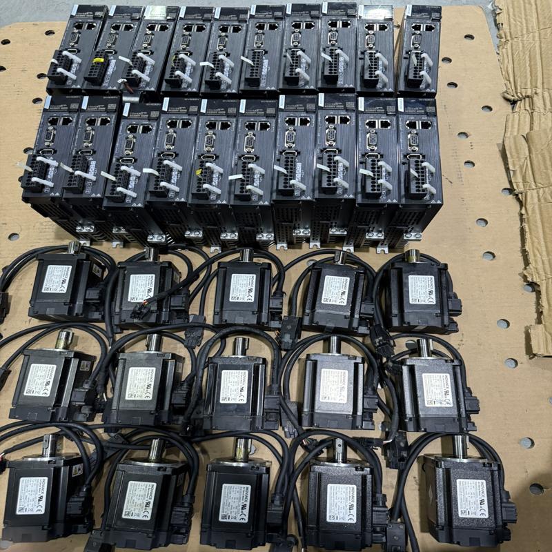 [议价]汇川伺服电机驱动器套装，400W功率，电机MS1H4