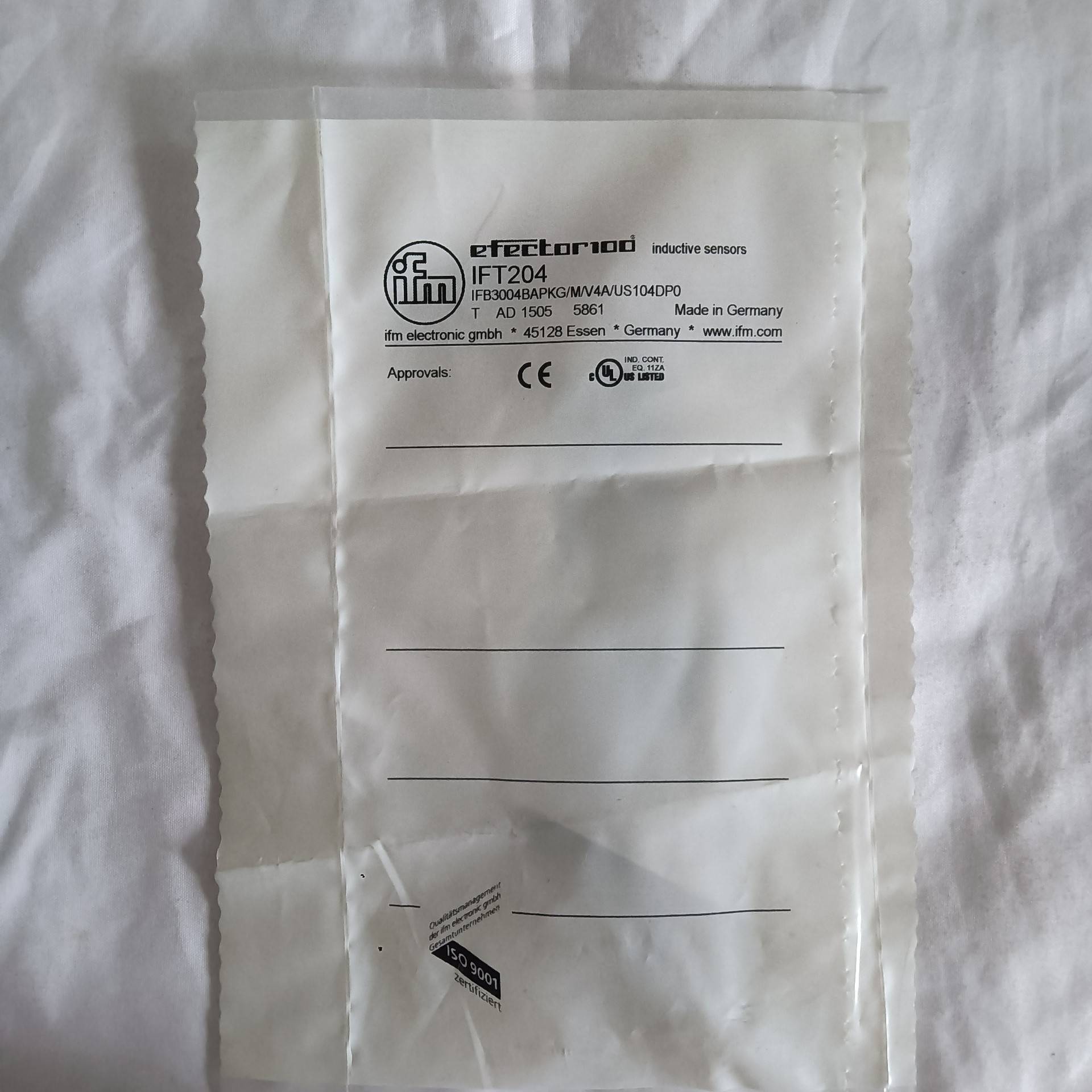 [议价]全新ifm易福门 IFT204 传感器，德国制造