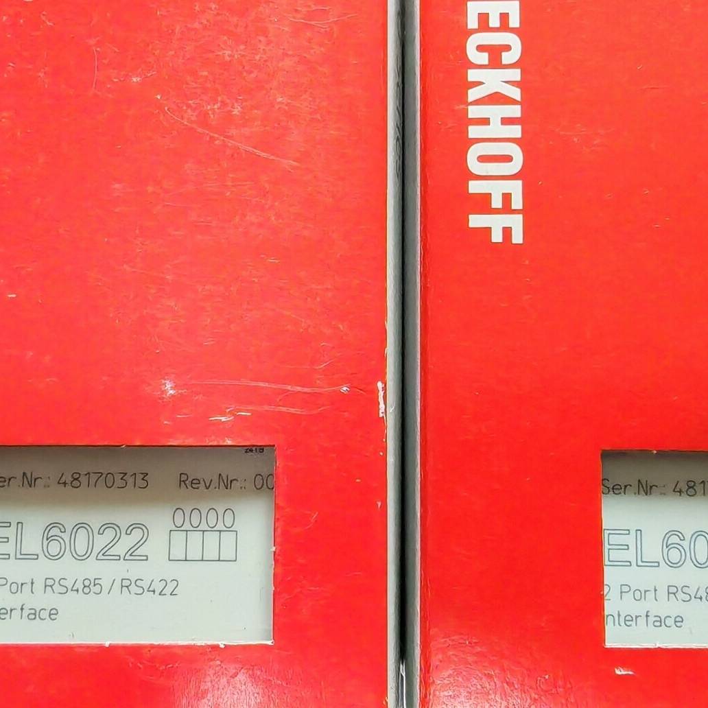 [议价]倍福BECKHOFF EL6022 2口RS485/RS42