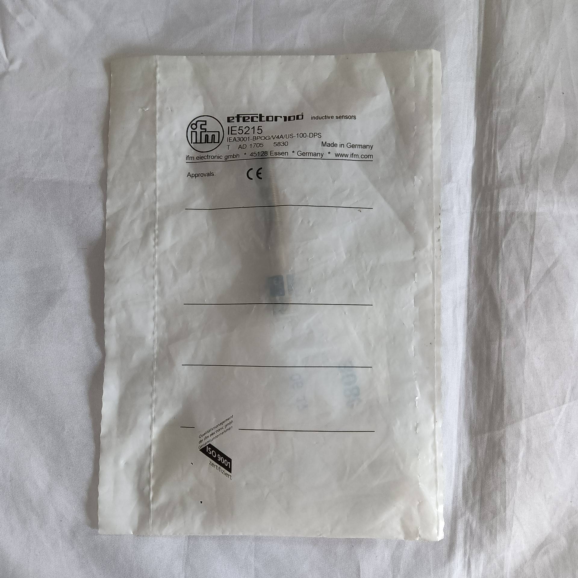 [议价]全新易福门IFM接近开关传感器，型号IE52