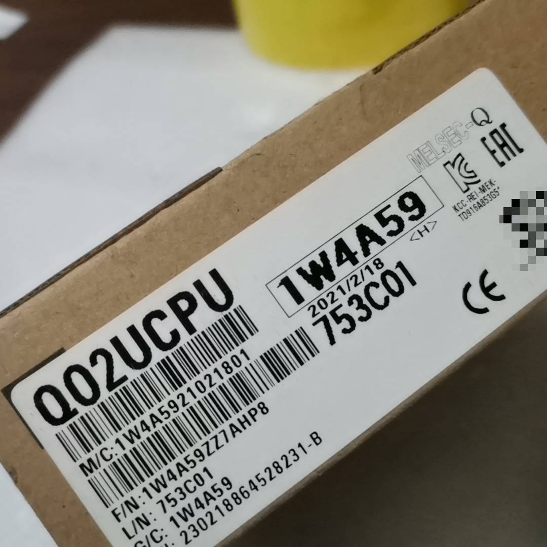 [议价]全新三菱PLC Q02UCPU模块，型号1W4A59，202