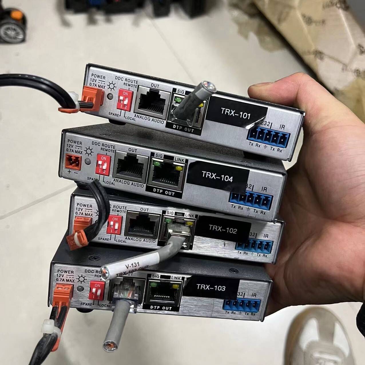 [议价]DTP DVI 301 Tx二手爱思创Extron发送器实物