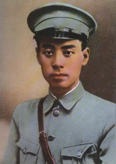 青年周恩来照片 黄埔军校美男子 伟人肖像 周总理 装饰招贴画