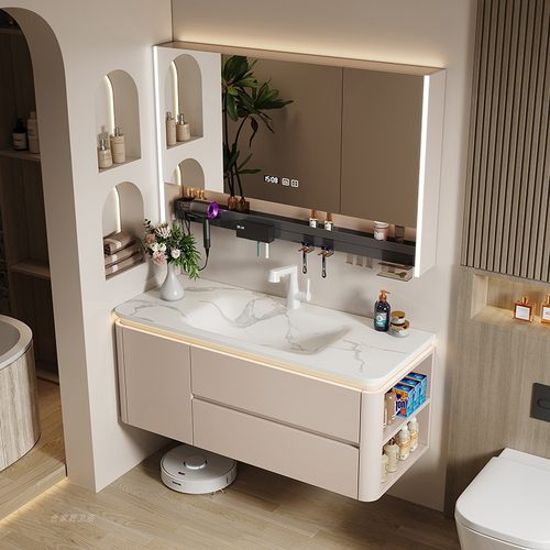 岩板热弯洗脸盆入户包安装