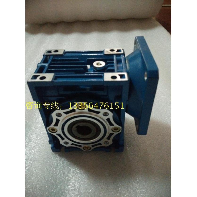 RV040减速机速比1:25蜗轮蜗杆减速机配中大交流90W/120W光轴电机