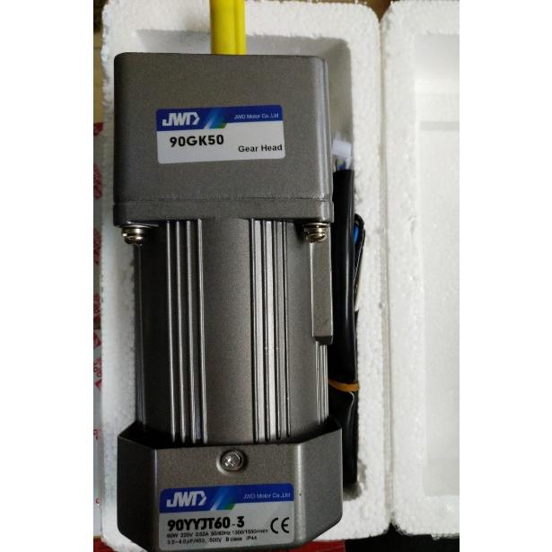 90YYJT60-3/90GK-50 60w220v调速电机+1:50齿轮减速箱 粘合机电机