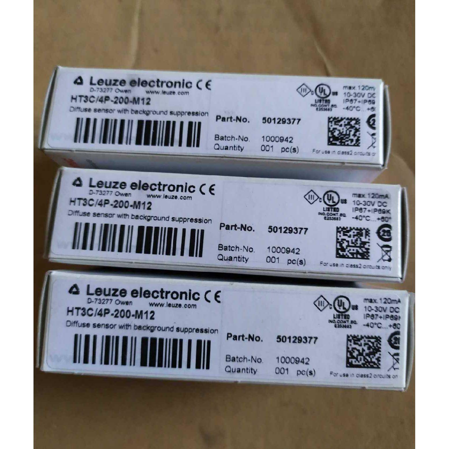 全新原装LEUZE劳易测HT3C/4P-200-M12传感器50129377 现货