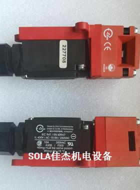 原装施迈赛安全门开关TZG01.110 IEC947 EN60947 15.8A250VAC现货